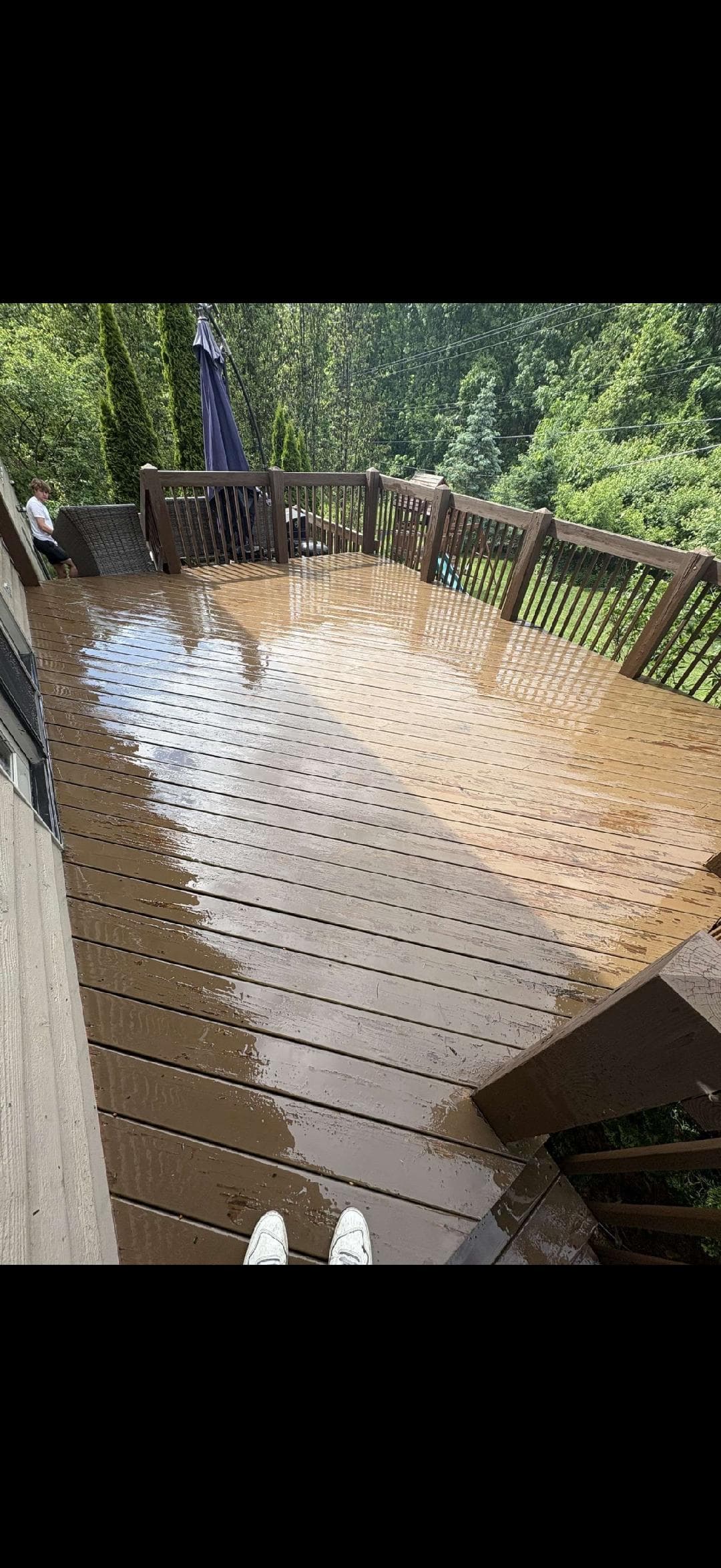 Deck Cleaning